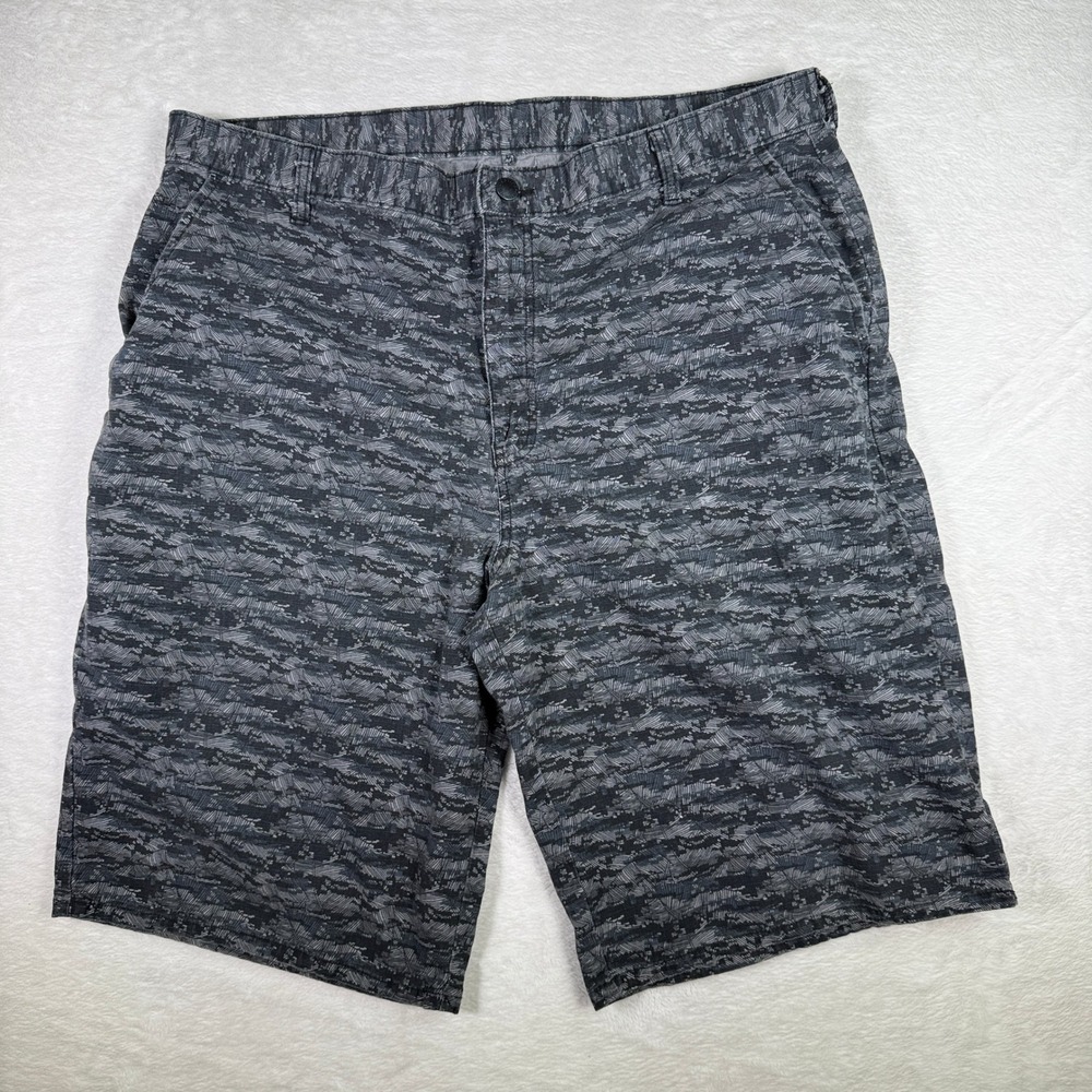 Dickies Mens Size 40 Digital Camo Leaf Print Casual‎ Shorts Cotton Blend Flat